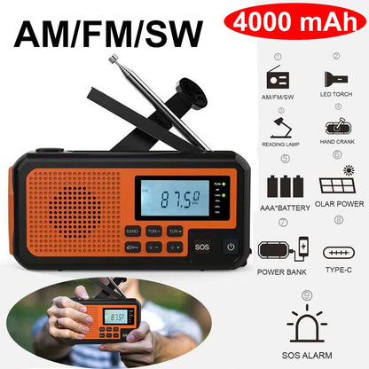 Purilite Select Portable Emergency Solar Power Radio