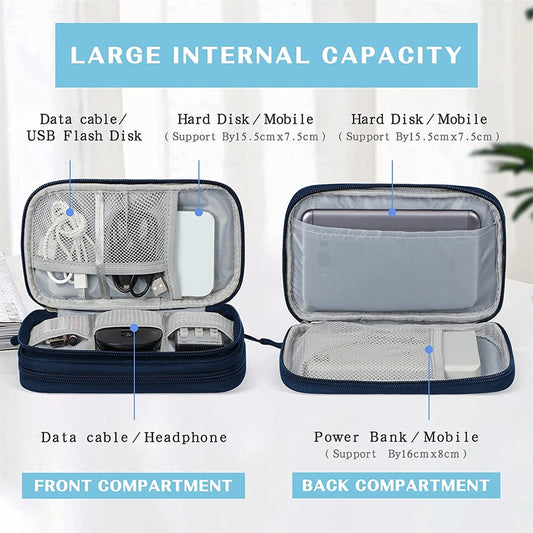 Purilite Select Travel Electronics Accessories Organizer