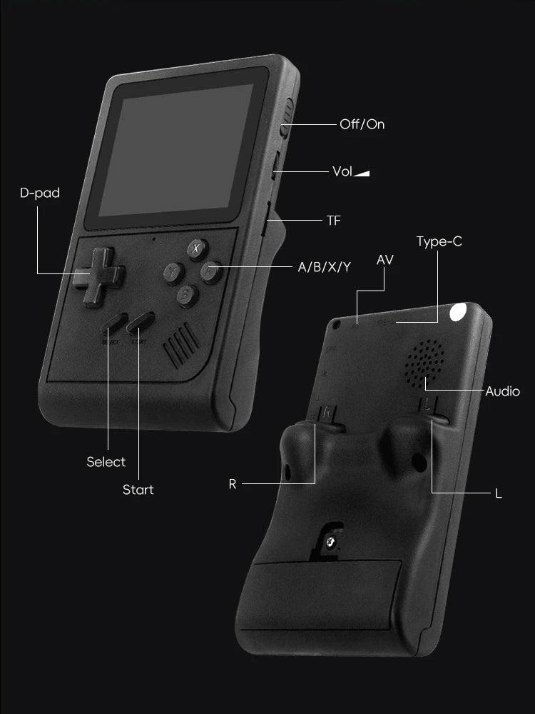 Purilite Select Handheld Game Console