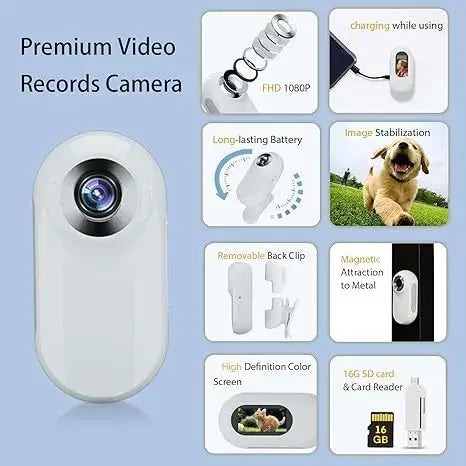 Purilite Select Mini Pet Collar Camera