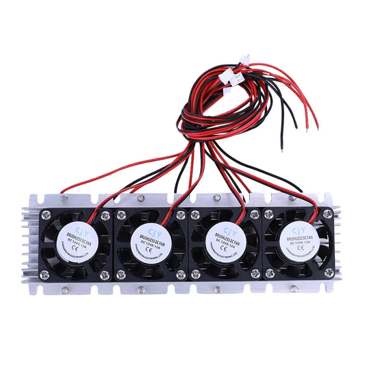 Purilite Select 288W DIY Semiconductor Air Conditioner Cooling System DC 12V 30A Semiconductor Cooling System
