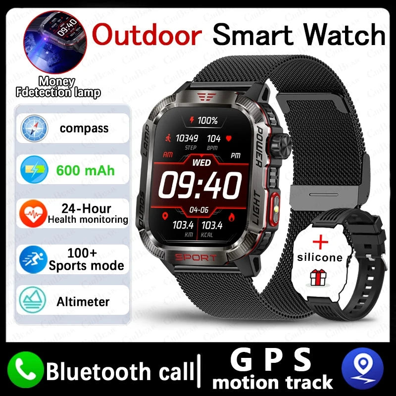 New Military GPS Smart Watch for Men