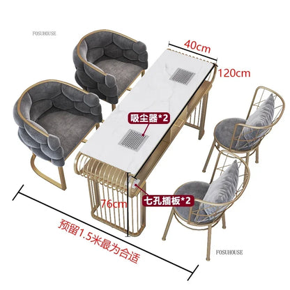 Purilite Select Modern Wrought Iron Nail Table