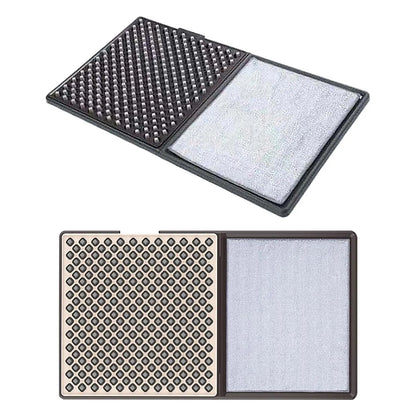 Purilite Select Disinfecting Shoe Sanitizing Entrance Doormat with Non-Slip Backing – Dual Zone Absorbent Floor Mat for Home and Office