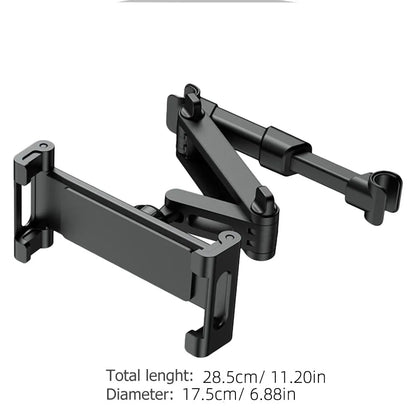 Purilite Select Car Backseat Headrest Tablet Mount 360 Degree Rotatable Adjustable Phone and Tablet Holder