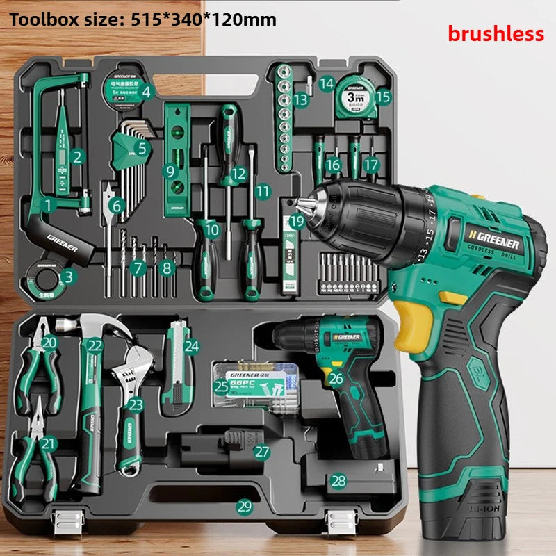 Purilite Select Electrician Brushless Drill Set