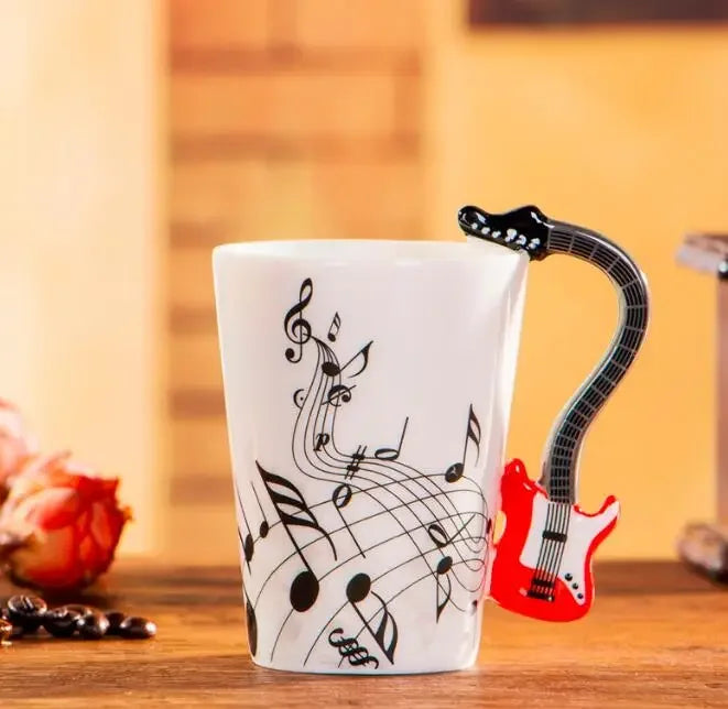 Purilite Select 240ml Creative Music Ceramic Mug