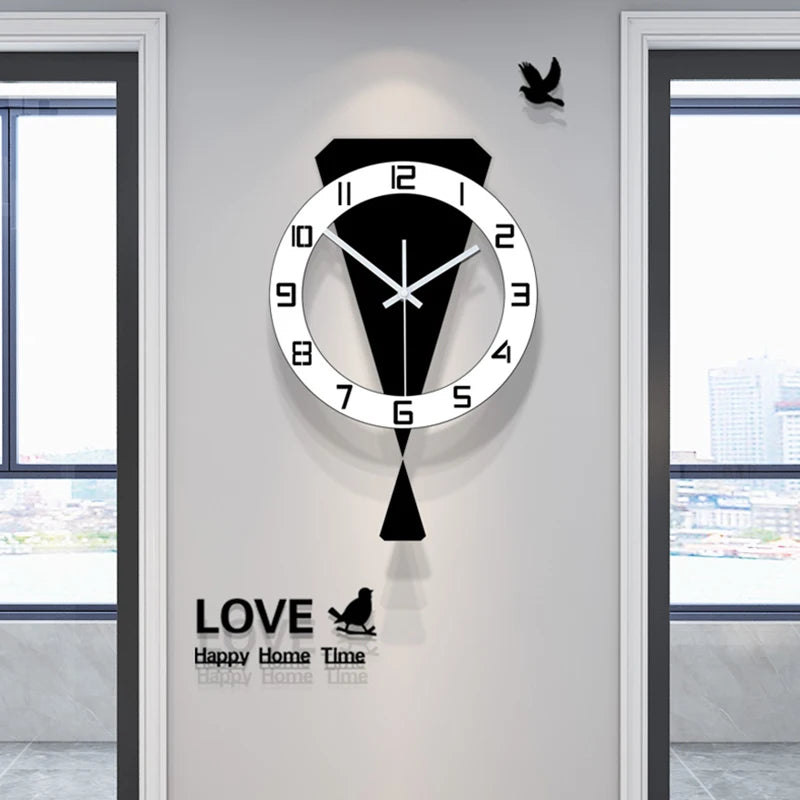 Purilite Select Swinging Wall Clock