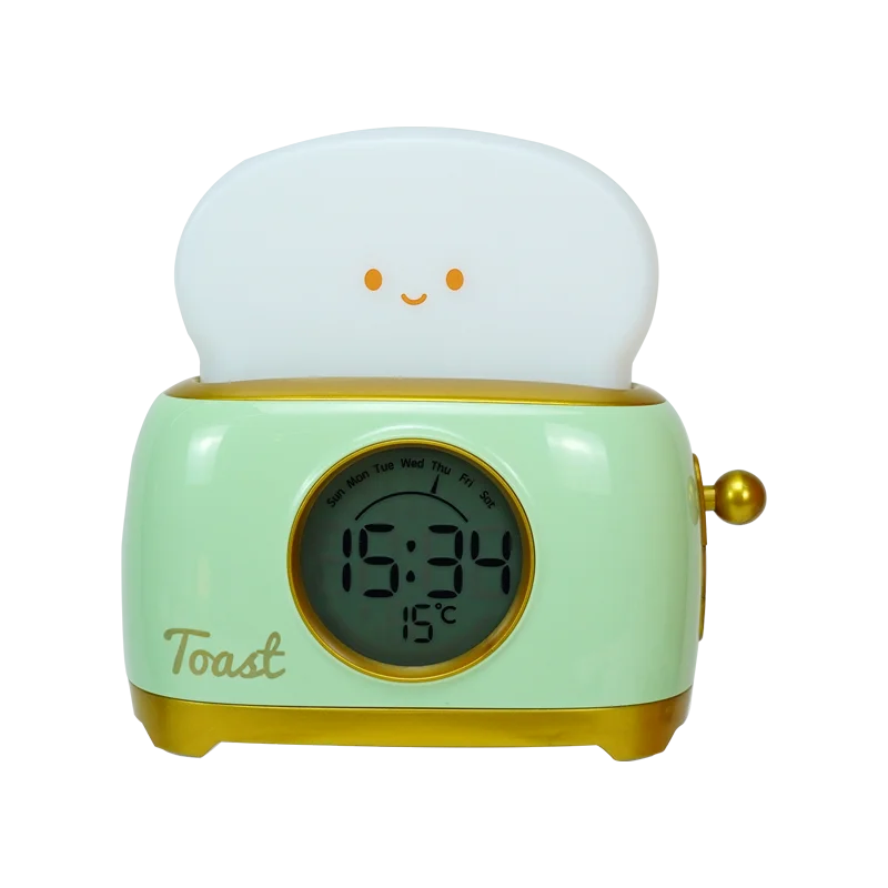 Purilite Select Toaster Night Light Alarm Clock