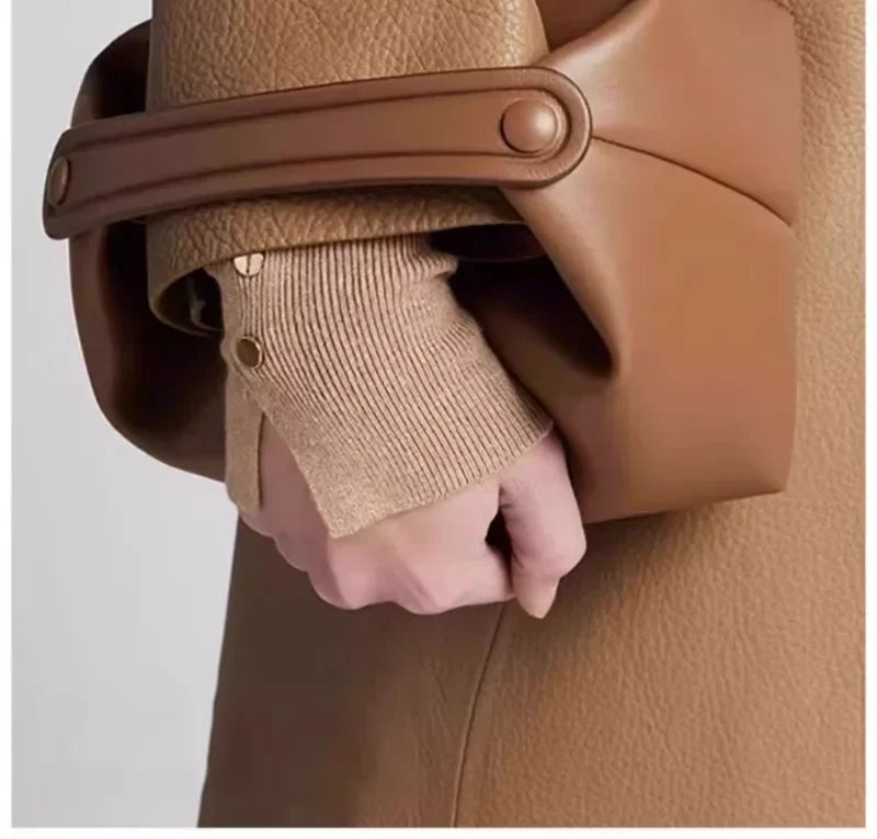 Purilite Select Mini Therow Leather Box Bag