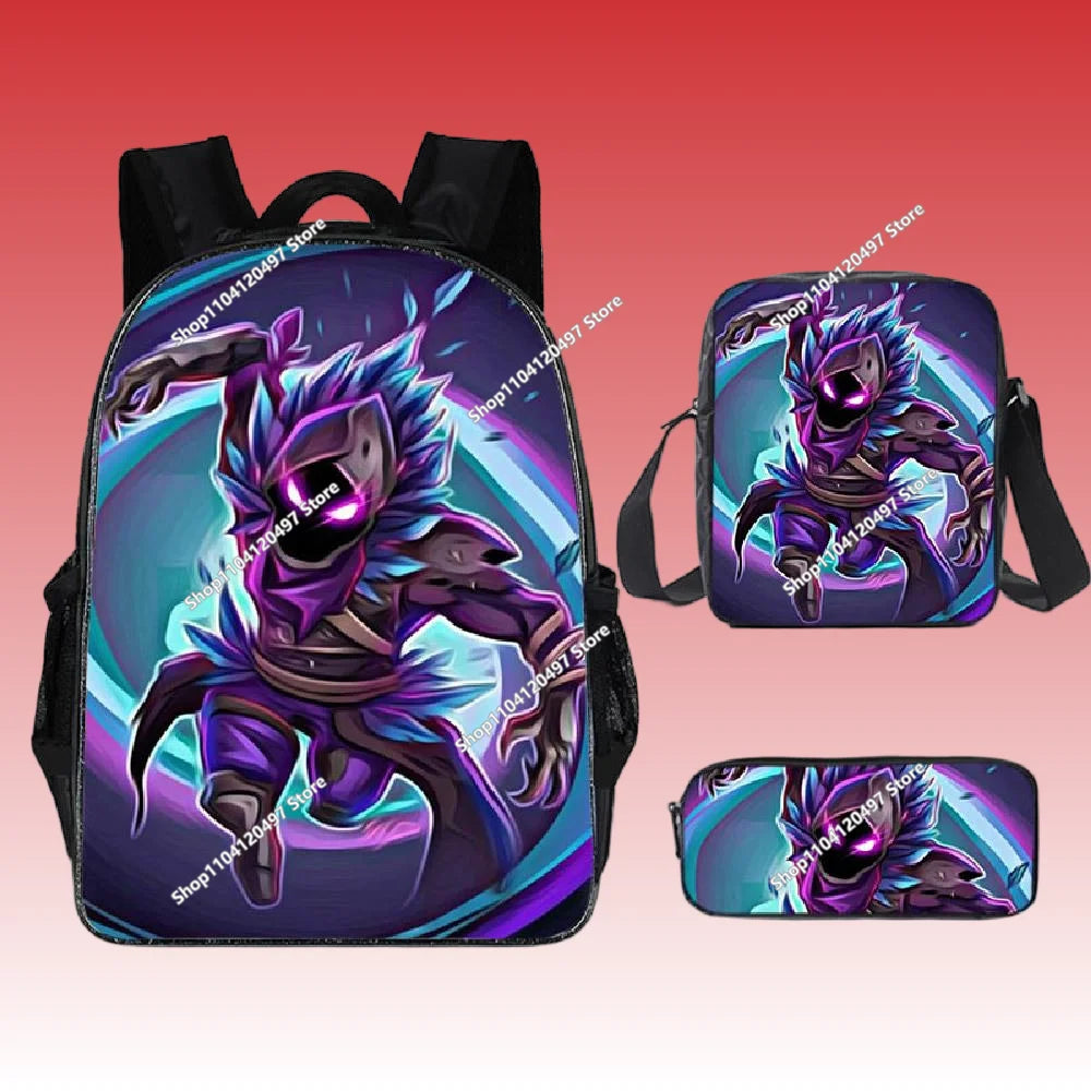 Purilite Select 3PCS Fortnite School Bag Set