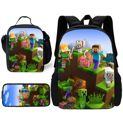 Purilite Select Kids Cartoon Backpack Set