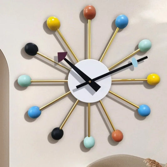 Purilite Select Color Ball Decorative Wall Clock
