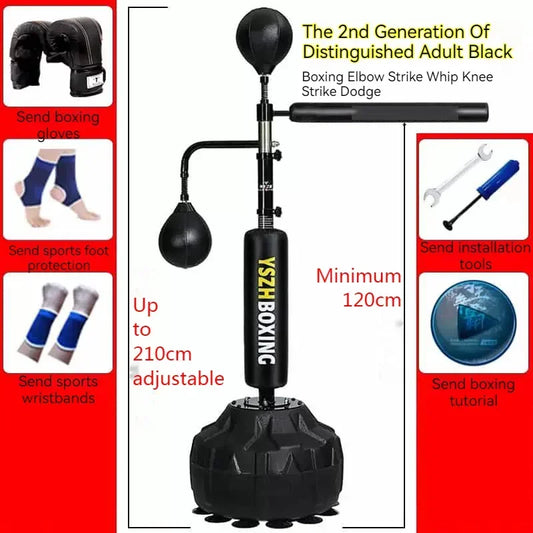 Purilite Select Boxing Reaction Target Vertical Sandbag Training Equipment for Adults and Children Home Fitness Practice