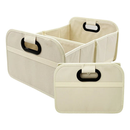 Purilite Select Foldable Car Trunk Organizer for SUV, Portable Storage Box with Pockets, Multi-Purpose Cargo Organizer for Camping, Travel & Vehicle Storage