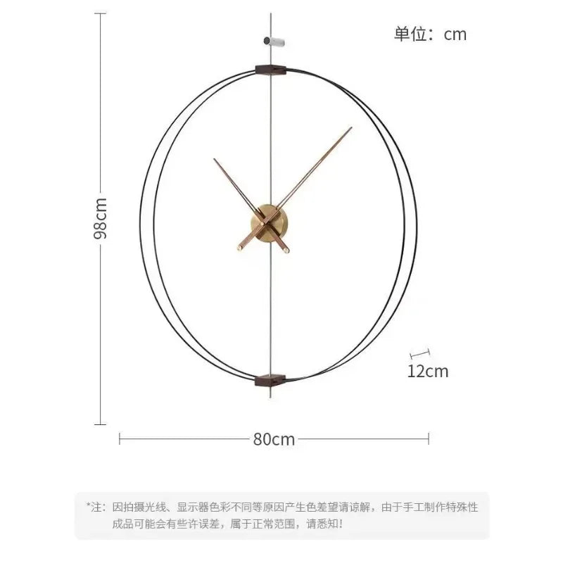 Purilite Select Modern Aesthetic Wall Clock