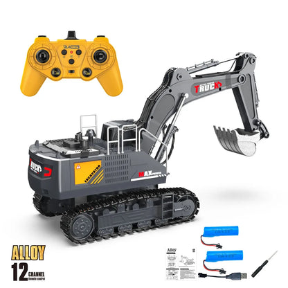 Purilite Select Alloy RC Excavator Truck Toy