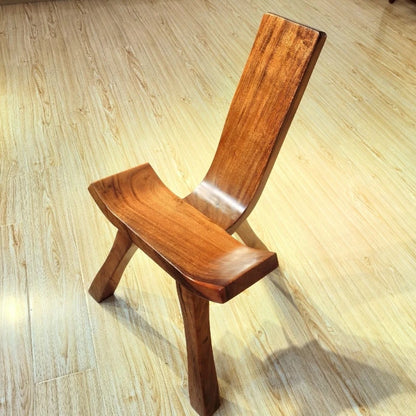 Purilite Select Wooden Ergonomic Lounge Chair with Ottoman