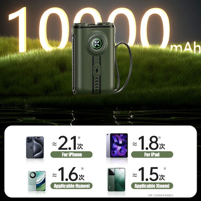 Purilite Select Outdoor Portable Power Bank Flashlight 2-in-1