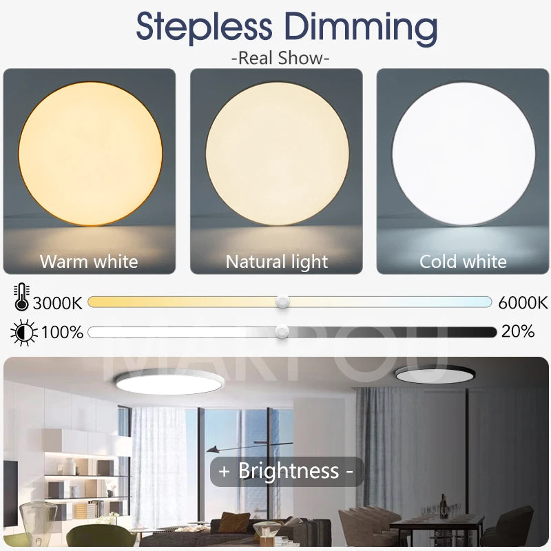 Purilite Select Smart LED Ceiling Lamp.
