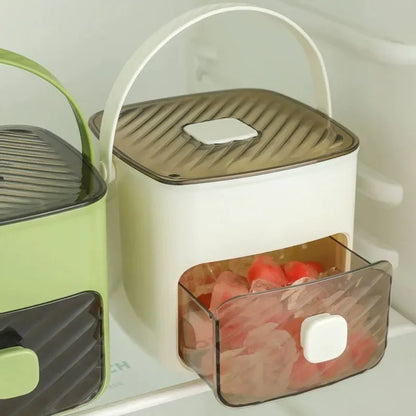 Purilite Select 48-Grid Reusable Ice Cube Tray with Easy Release Design Refrigerator Ice Maker Mold
