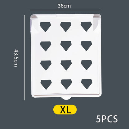 Purilite Select Layered Folding Clothes Storage Board | Pants & T-Shirt Organizer Rack | Space-Saving Wardrobe Stacking Boards