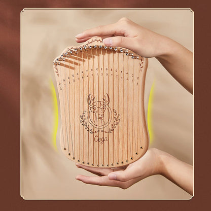 Purilite Select 17-String Lyre Harp