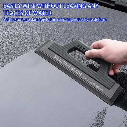 Purilite Select Non-Scratch Soft Silicone Handy Squeegee – Car Wrap, Window, and Water Wiper Cleaning Scraper Tool