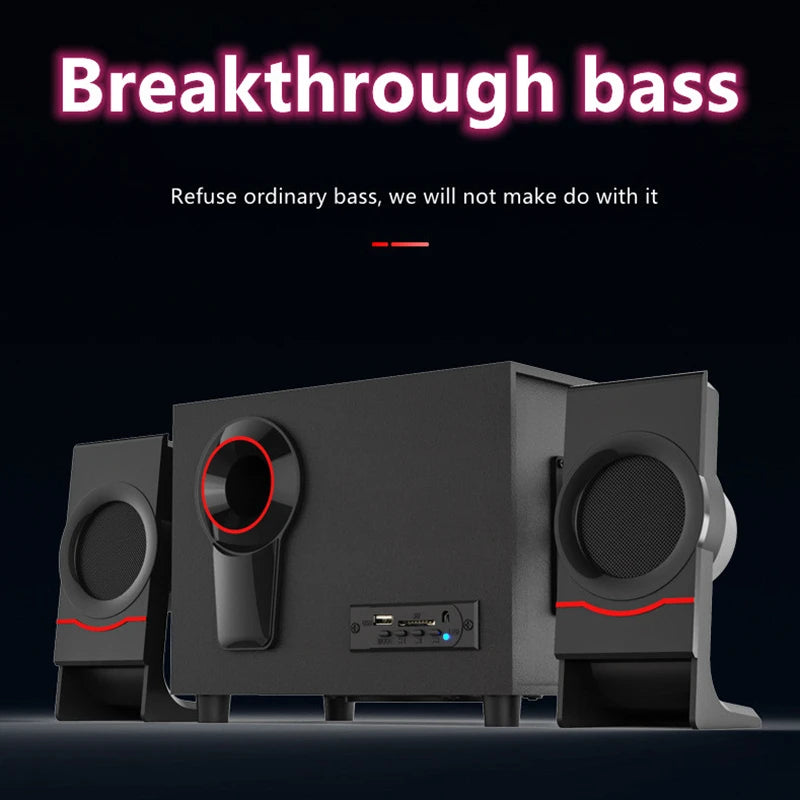 Purilite Select Wooden 2.1 Multimedia Bluetooth Speaker System