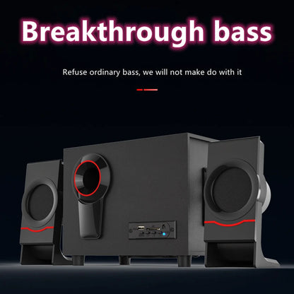Purilite Select Wooden 2.1 Multimedia Bluetooth Speaker System