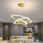 Purilite Select Three-Ring Crystal Chandelier