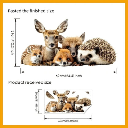 Purilite Select Transparent Animal Glass Sticker