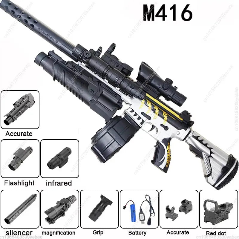 Purilite Select Electric M416 Toy Gun