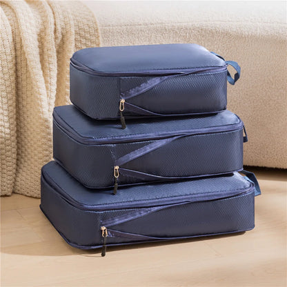 Purilite Select 3Pcs Travel Compressible Packing Cubes