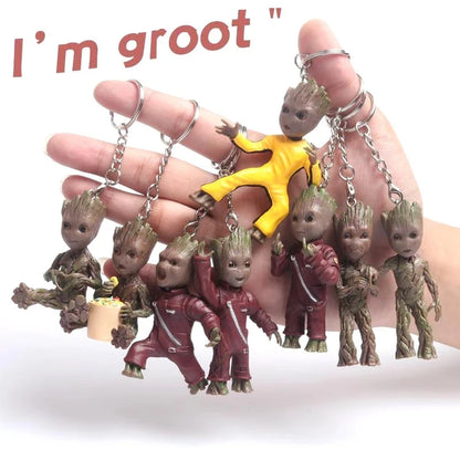 Purilite Select Groot Anime Figure Keychain