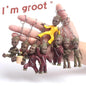Purilite Select Groot Anime Figure Keychain