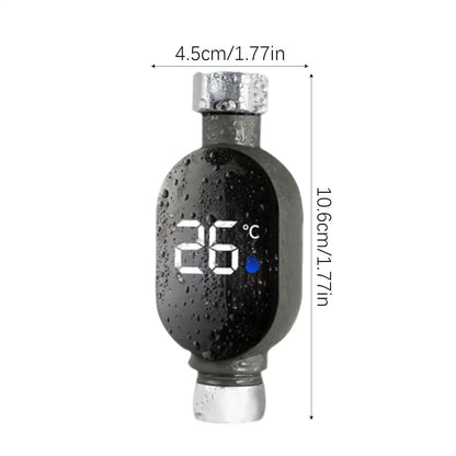 Purilite Select LED Shower Temperature Gauge
