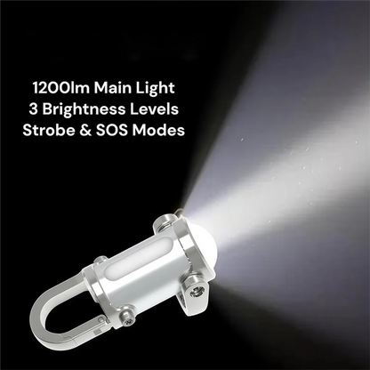 Purilite Select Mini Torch – 3-in-1 Pocket Flashlight, Power Bank & Keychain (High-Lumen, IPX7 Waterproof)