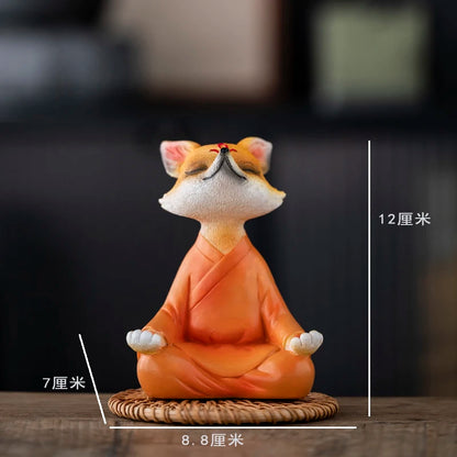 Purilite Select White Nine-Tailed Fox Figurine