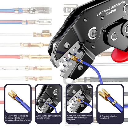 Purilite Select Ratcheting Crimping Tool Set