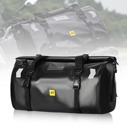 Purilite Select | Universal Motorcycle Waterproof Tail Bag | Back Seat Luggage | 40L / 66L Travel Pack