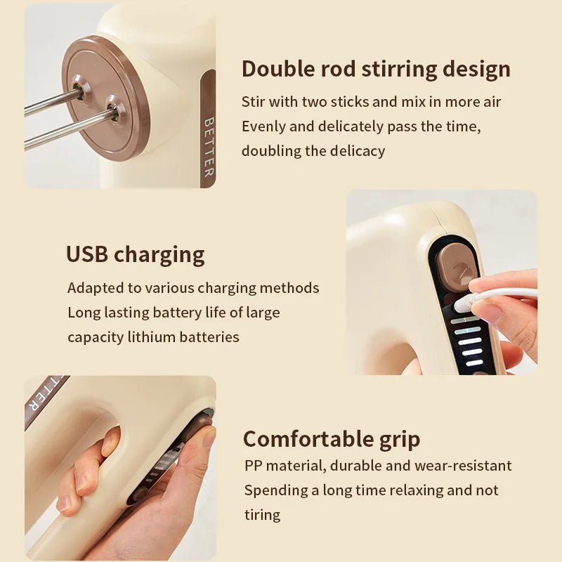 Purilite Select Wireless Electric Milk Frother