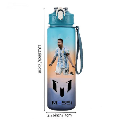 Purilite Select Lionel Messi 700ML Blue Water Bottle