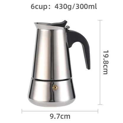 Purilite Select Stainless Steel Espresso Maker