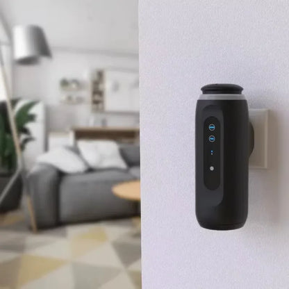 Purilite Select Smart Bluetooth Waterless Essential Oil Diffuser – Wall Plug Aroma Scent Machine with Night Light