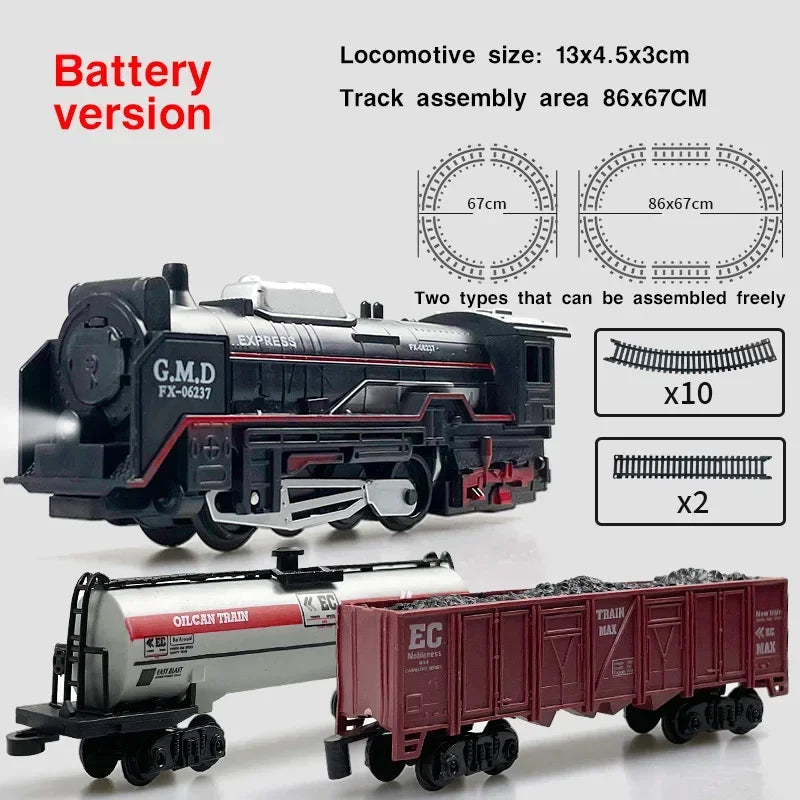 Purilite Select Classical Railway Freight Train Toy