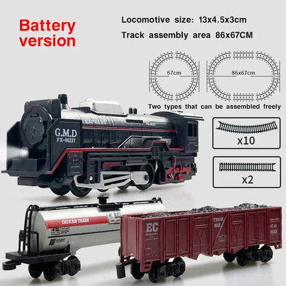 Purilite Select Classical Railway Freight Train Toy