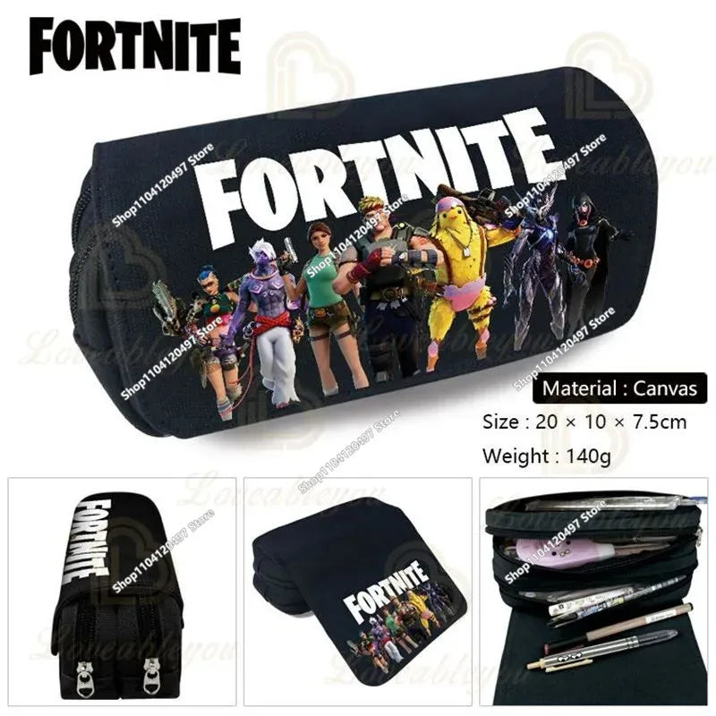 Purilite Select 3PCS Anime Fortnite Backpack Set