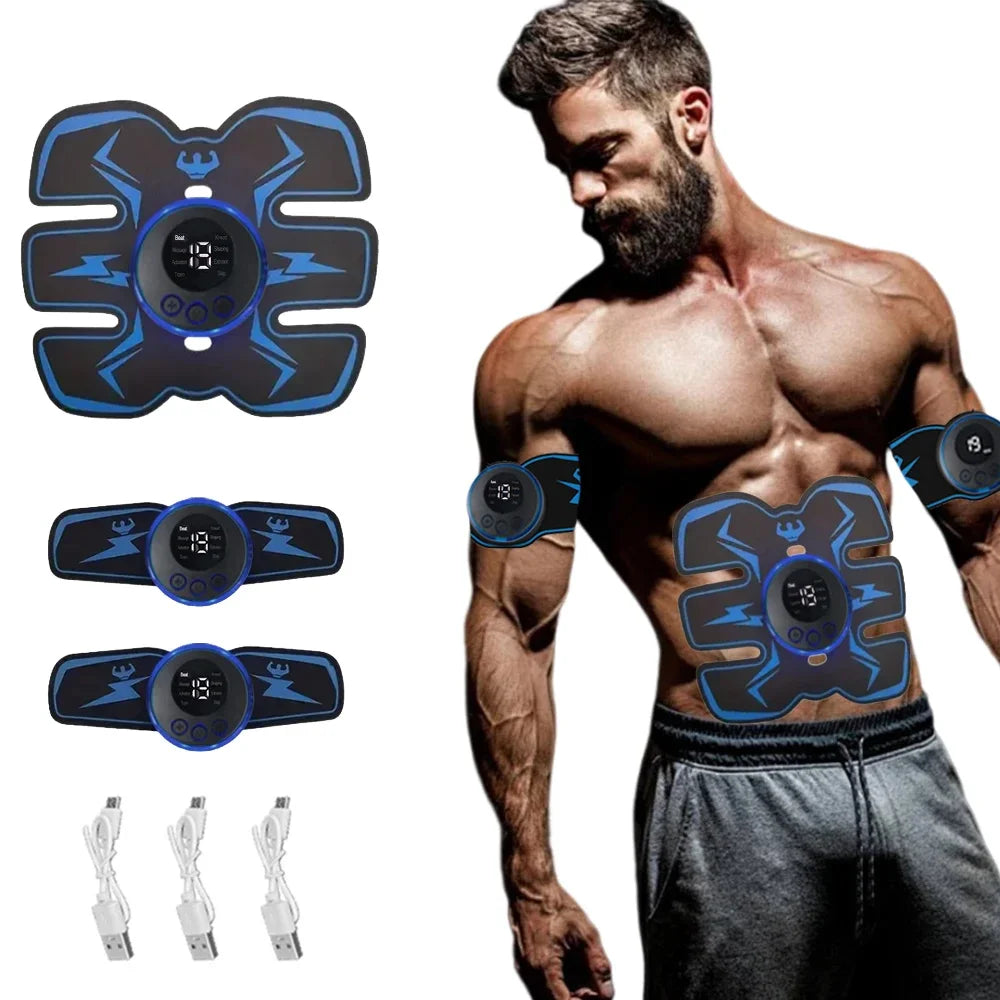 Purilite Select USB Rechargeable EMS Muscle Stimulator | Wireless Smart Fitness Abdominal Training & Slimming Device
