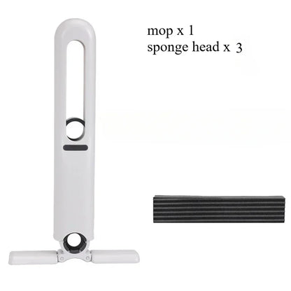 Purilite Select Mini Sponge Mop Portable Absorbent Cleaning Mop | One-Hand Operation | Replaceable Sponge Head | Compact Kitchen Cleaning Tool